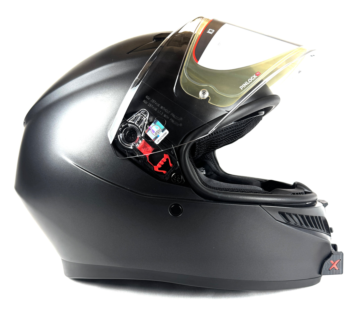 ClipX Action Camera Mount Helmet Type: AGV K3 E2206