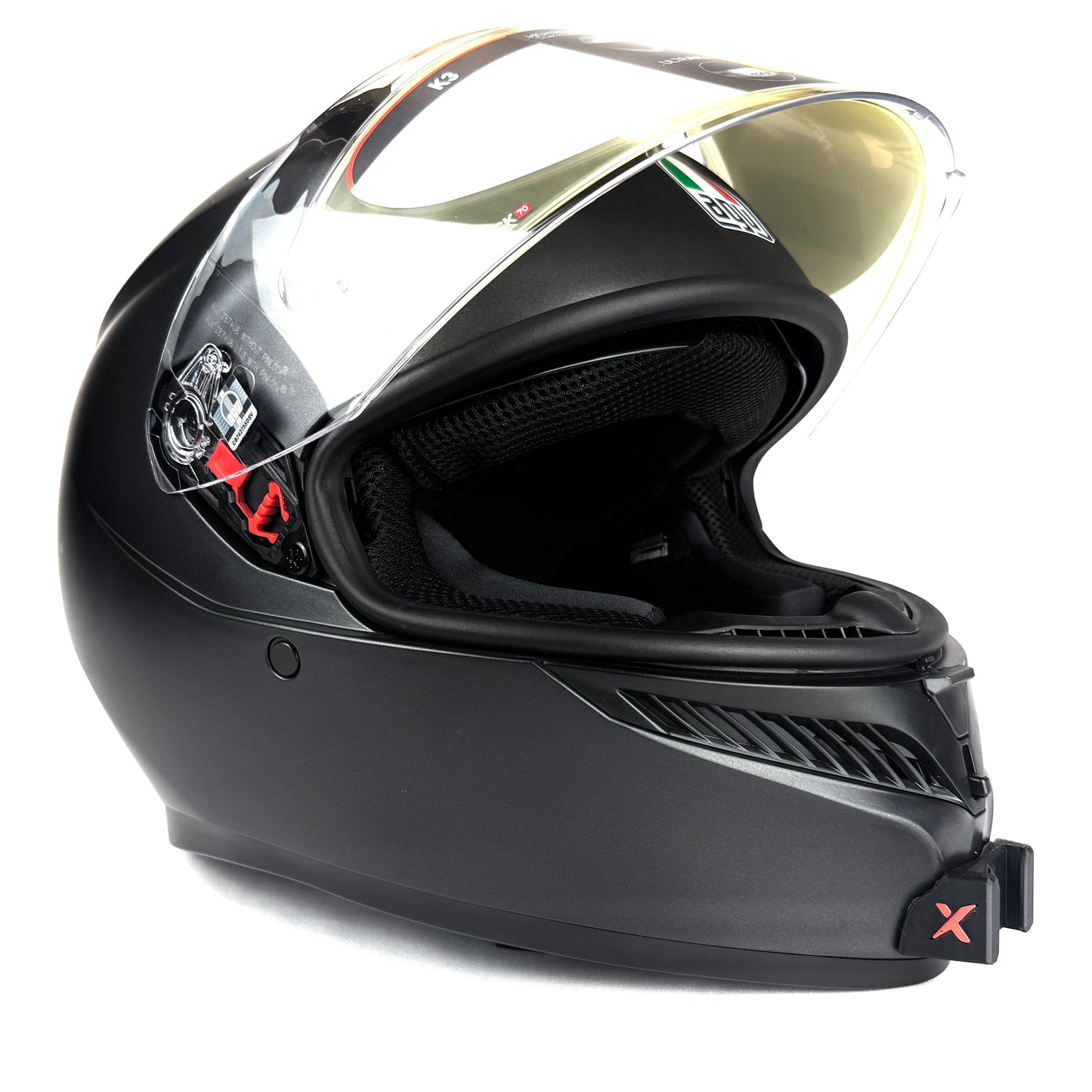 ClipX Action Camera Mount Helmet Type: AGV K3 E2206
