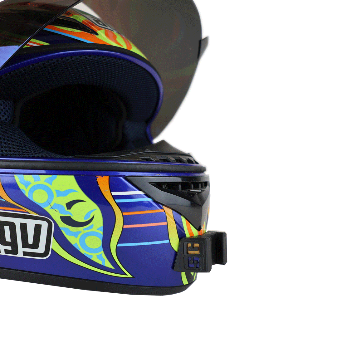 ClipX Action Camera Mount Helmet Type: AGV K3
