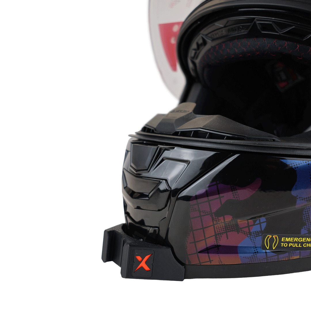 ClipX Action Camera Mount Helmet Type: LS2 Vector 2