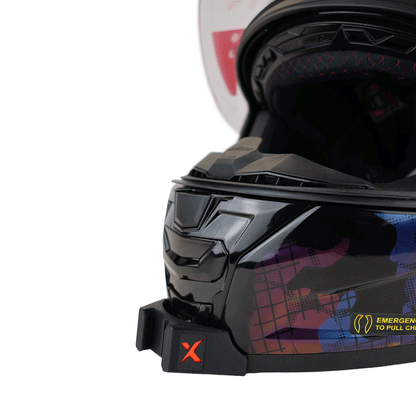 ClipX Action Camera Mount Helmet Type: LS2 Vector 2