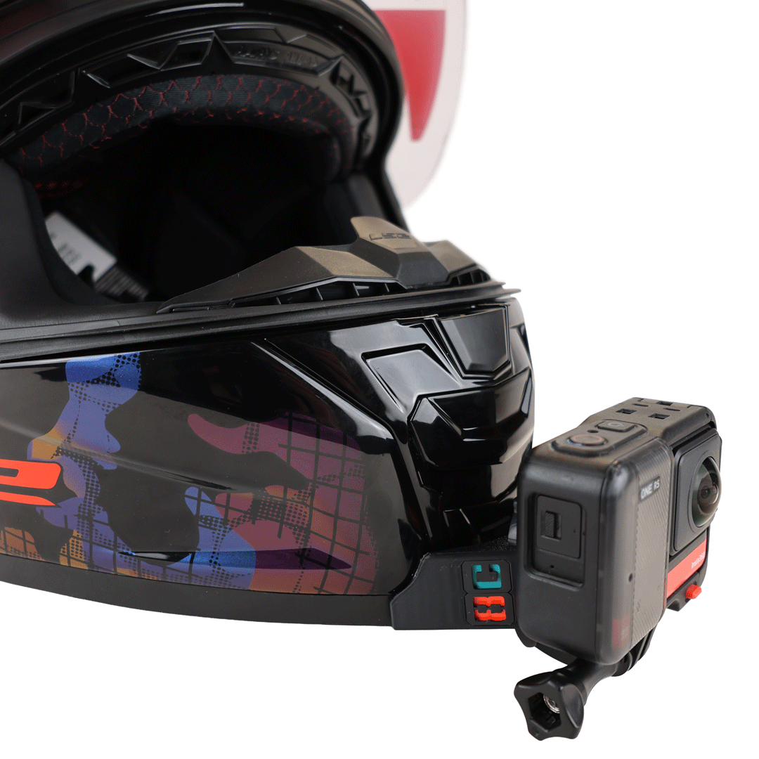 ClipX Action Camera Mount Helmet Type: LS2 Vector 2