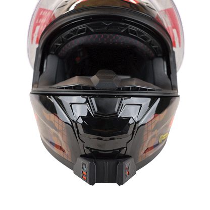 ClipX Action Camera Mount Helmet Type: LS2 Vector 2
