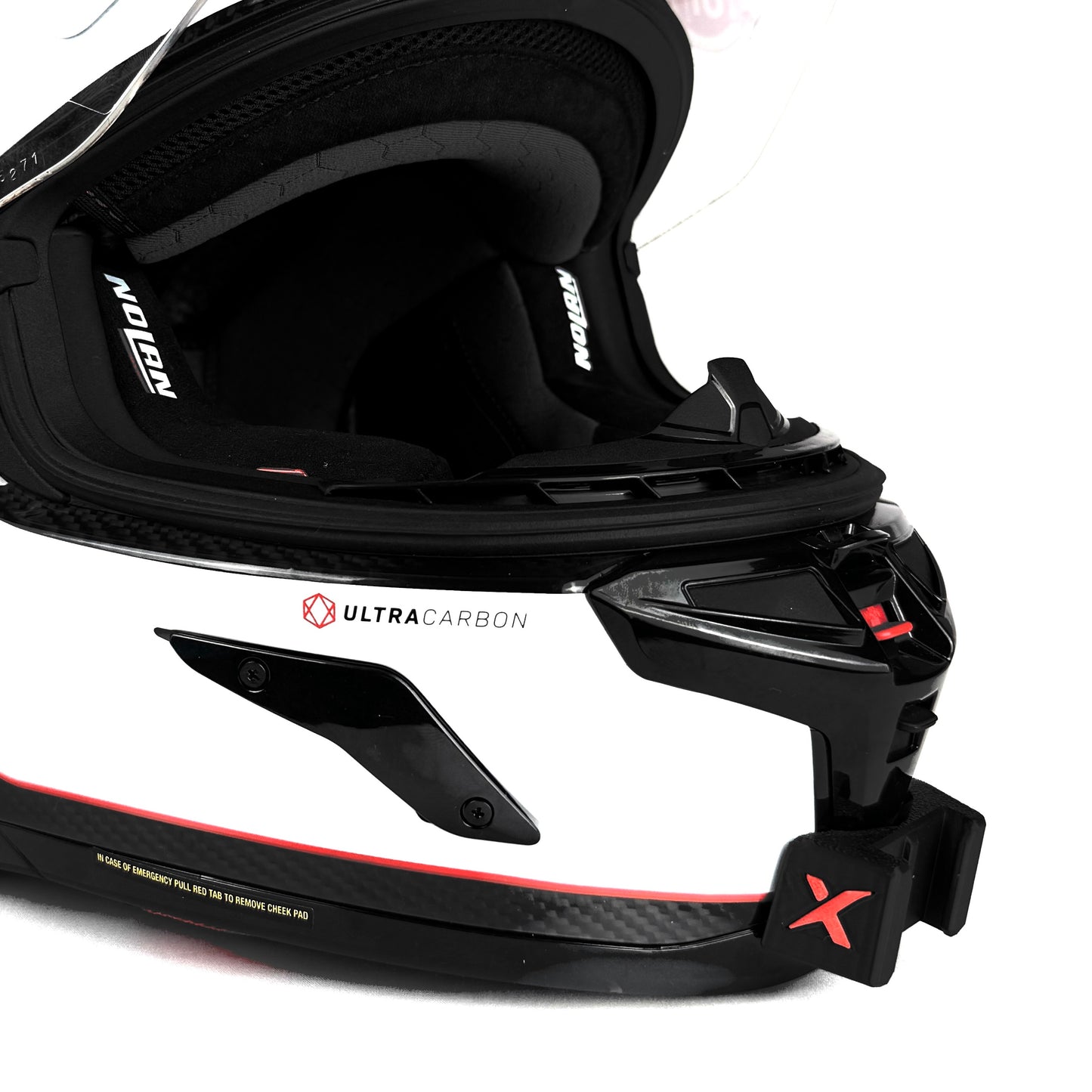 ClipX Action Camera Mount Helmet Type: Nolan X-804 RS
