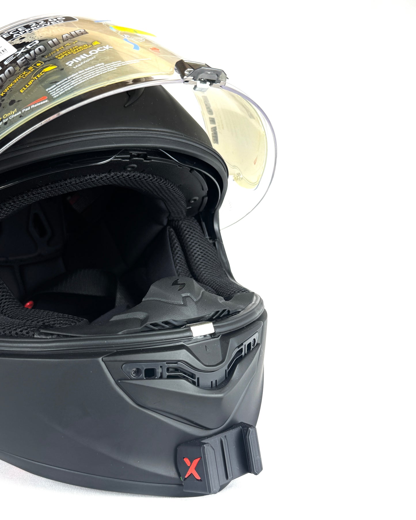 ClipX Action Camera Mount Helmet Type: Scorpion EXO 1400 EVO 2 Air