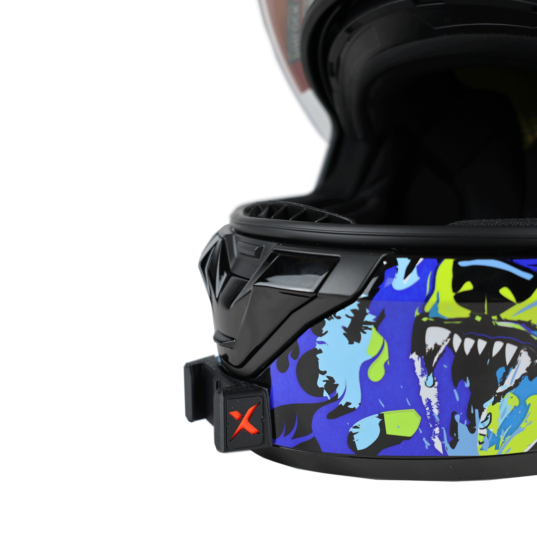 ClipX Action Camera Mount Helmet Type: Shark Ridill 2